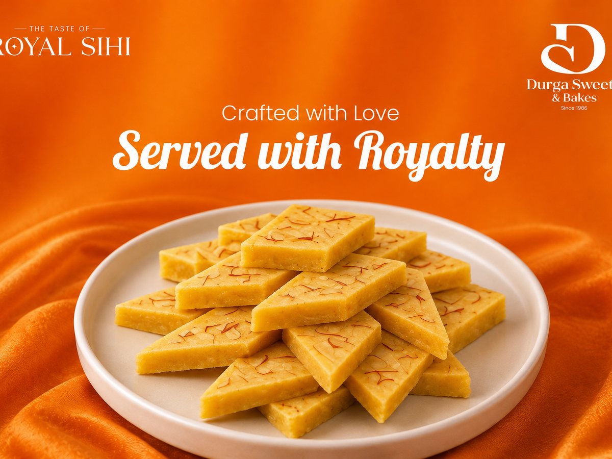 Sweets at Durga Sweets & Bakes, Mysuru