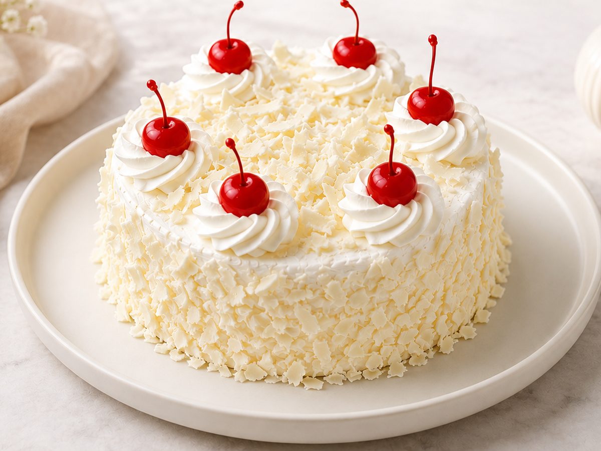 White Forest Pastry